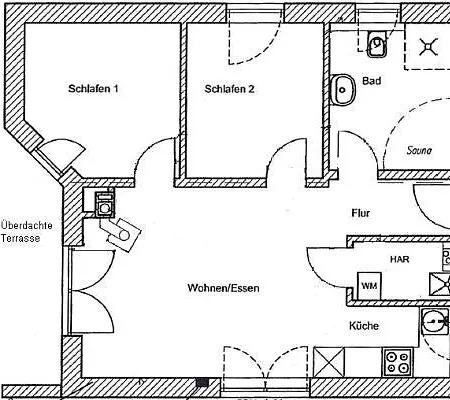 Nyaraló Suedstrand Haus 40 Pelzerhaken
